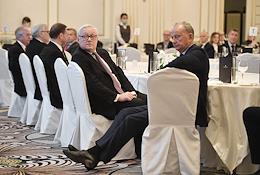 General meeting of members of the Russian International Affairs Council (RIAC) non-profit partnership with the participation of Russian Deputy Foreign Minister Sergei Ryabkov at the Ritz-Carlton Hotel.