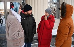 The meeting on the case of Ivan Safronov, adviser to the head of Roscosmos, a former journalist for the Kommersant newspaper, at the Moscow City Court. The situation at the court.