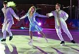 Ice show of Olympic champion Tatyana Navka 'Belosnezhka' in Malevich Park.