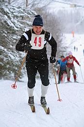 Retro ski race organized by Mass Sport at the SKA base in Toksovo.