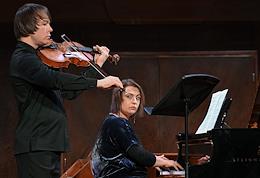 XXIV Chamber Music Festival 'Return'. Concert 'Duma' on the stage of the small hall of the Conservatory.