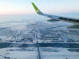 Genre photos. Views of the Novosibirsk region and Novosibirsk in January 2022.