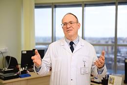 Ilya Leiderman, Professor of the Department of Anesthesiology and Resuscitation of the V. A. Almazov National Medical Research Center of the Russian Ministry of Health.