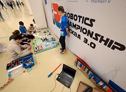 The National Championship in Robotics, organized by the Department of Entrepreneurship and Innovative Development of the City of Moscow, ANO 'Human Capital Development' at the IEC 'Expocentre'.