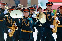 Military parade on Teatralnaya Square, dedicated to the 77th anniversary of Victory in the Great Patriotic War.