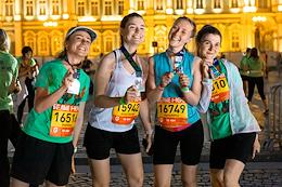 Marathon 'White Nights' in St. Petersburg.