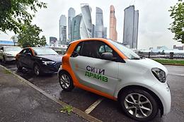 The work of the carsharing company 'CityDrive'.