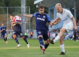 PARI Premier Football Cup. Match between the teams of Zenit - PARI Nizhny Novgorod.