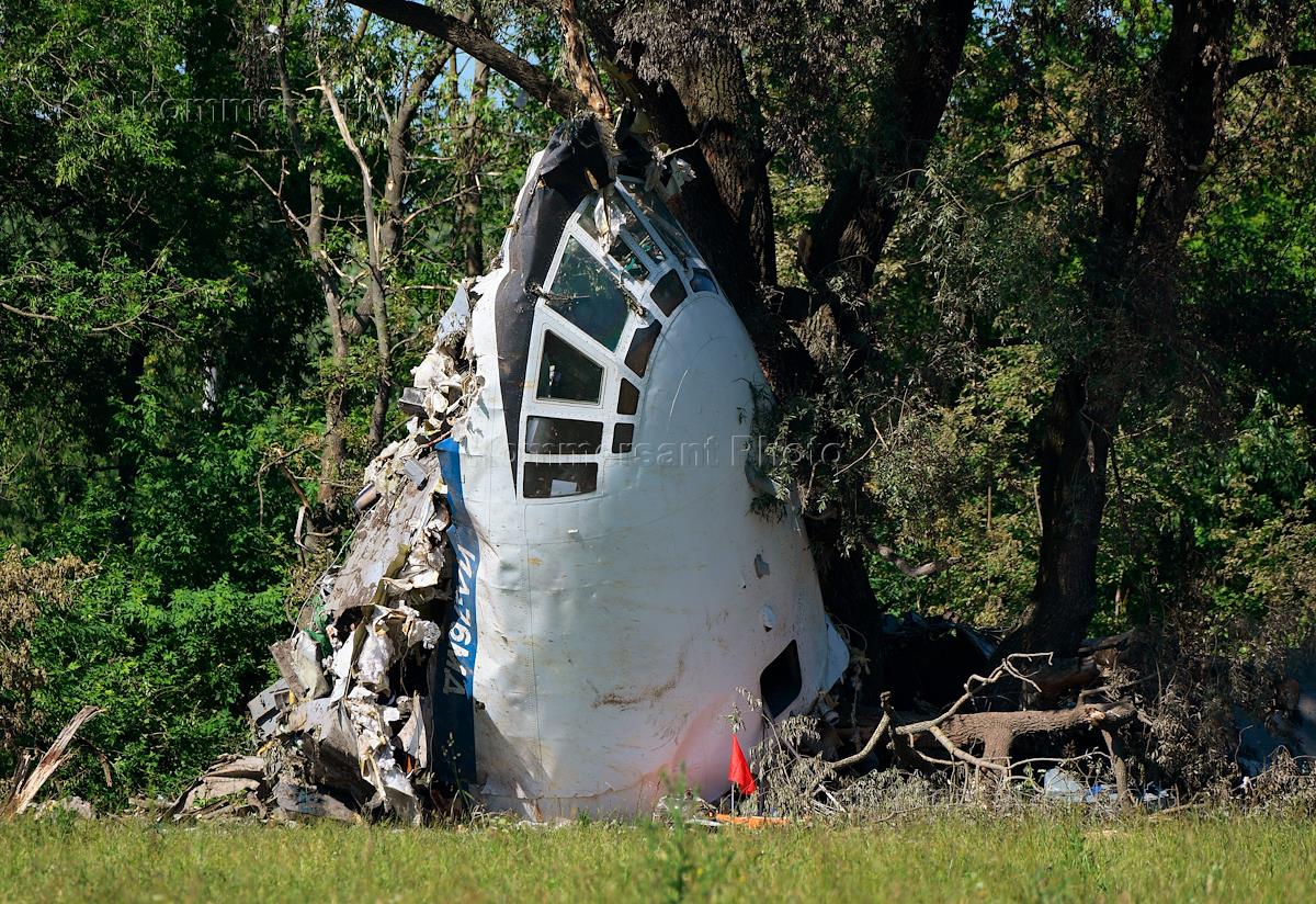Упал транспортный самолет. Катастрофа ил-76 под Рязанью.