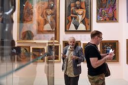 Exhibition 'The Birth of Modern Art: Sergei Shchukin's Choice' in the State Hermitage.