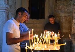 The Armenian religious holiday Vardavar, which is held in honor of the day of the Transfiguration of the Lord on the territory of the only Armenian monastery operating on the peninsula, Surb-Khach in the Old Crimea.