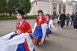 Moscow annual festival of Korean culture and friendship of peoples 'Chuseok-2022' on the territory of the VDNH exhibition complex.