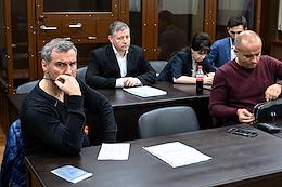 Consideration of the criminal case of Yevgeny Dobrovolsky and Ivan Alekhin accused of commercial bribery of the Deputy CEO of the Russian Foundation for the Development of Information Technologies Ilya Kostunov in the Tverskoy District Court.