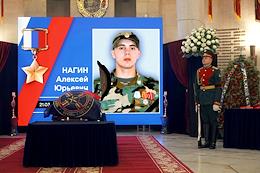 Farewell to the soldier of PMC 'Wagner' was held in Volgograd.