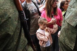 Seeing off the Crimeans and Sevastopol residents called up for military service on mobilization took place in Sevastopol. The servicemen will have to go through combat coordination, after which they will join the ranks of military units and subunits.