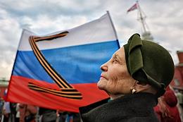 A rally-concert in support of the results of the referendums held in the republics of Donbass and in the liberated territories near the Peter and Paul Fortress in St. Petersburg.