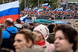 A rally-concert in support of the results of the referendums held in the republics of Donbass and in the liberated territories on Red Square.