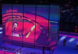 Opening of the new 'G-drive Arena' in Omsk.