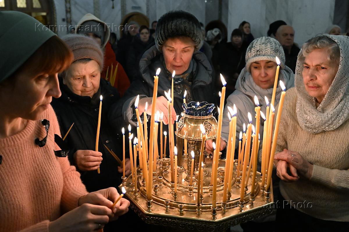 Канун в церкви