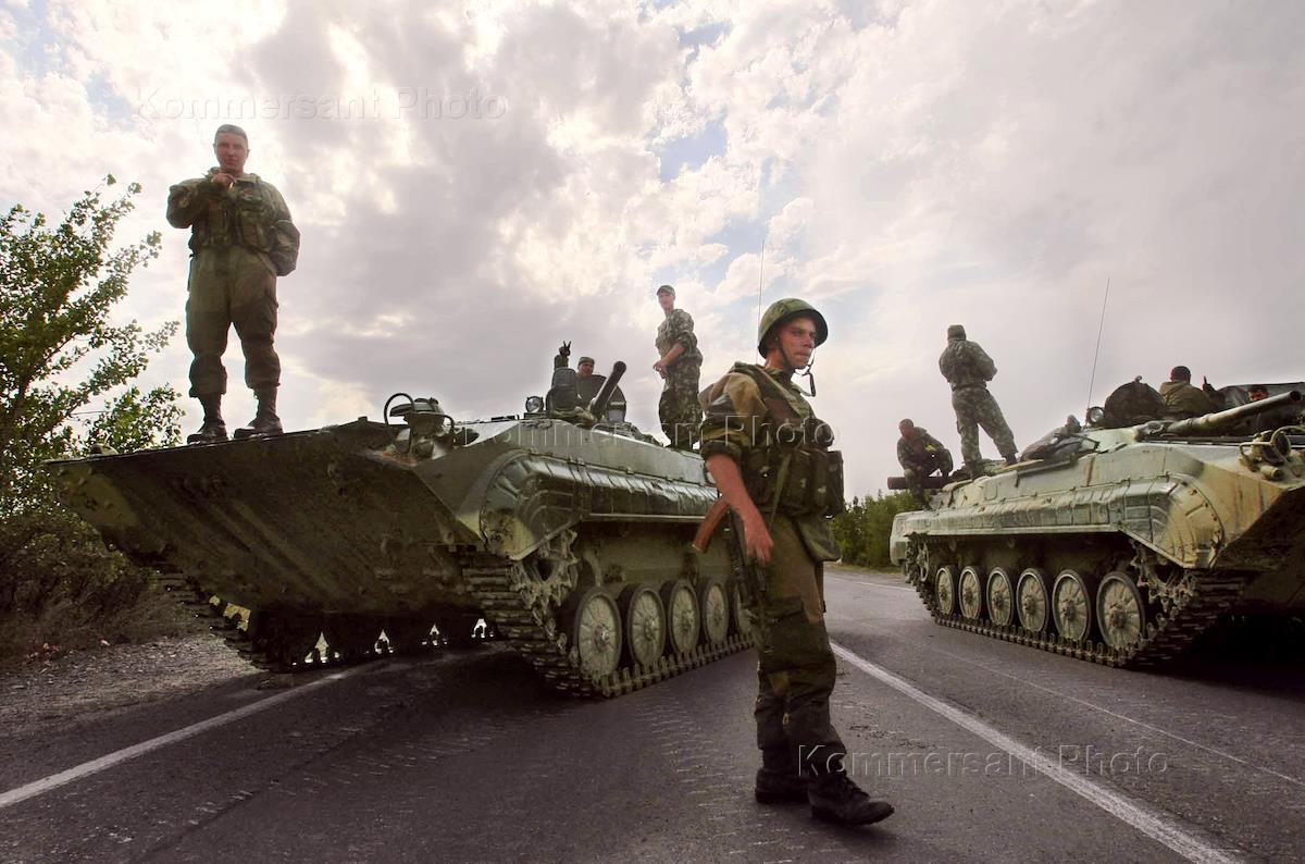 Военные конфликты с участием россии. Кавказ август 2008. Русские войска в Грузии август 2008.
