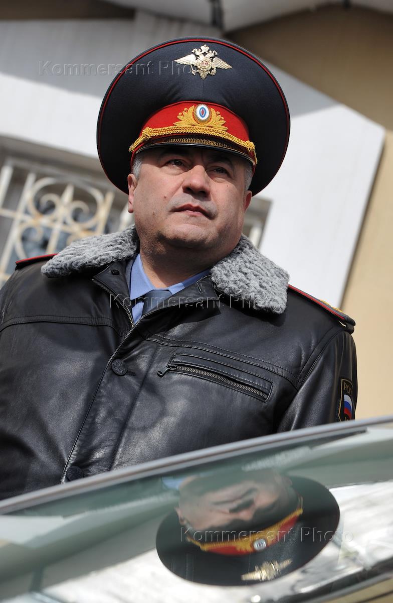 Кортеж министра МВД Колокольцева