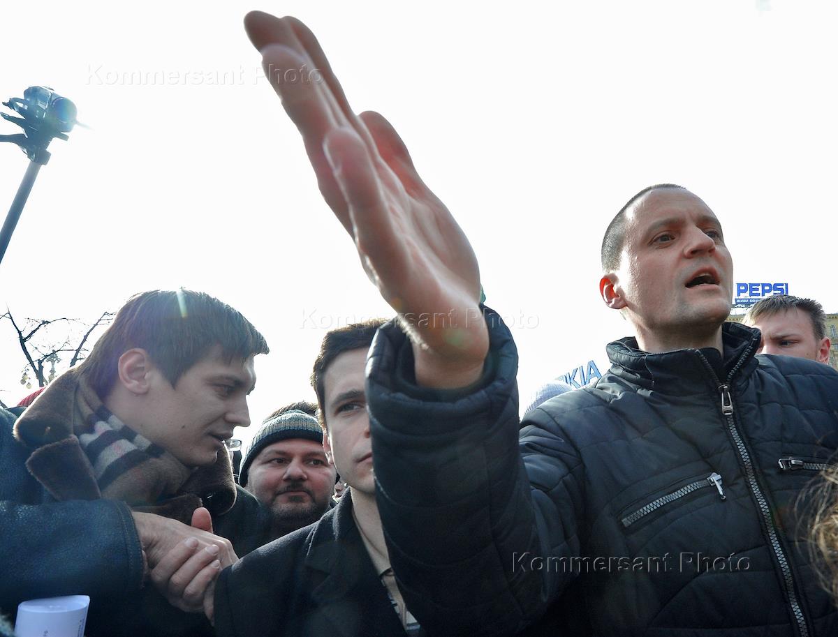 Национальная свобода. Антон Белик организатор митинга. Лидеры украинской оппозиции беспорядки события ТВЦ.