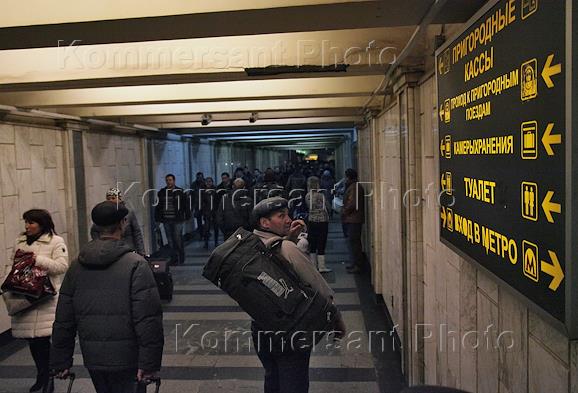 Подземный переход с ленинградского на казанский вокзал