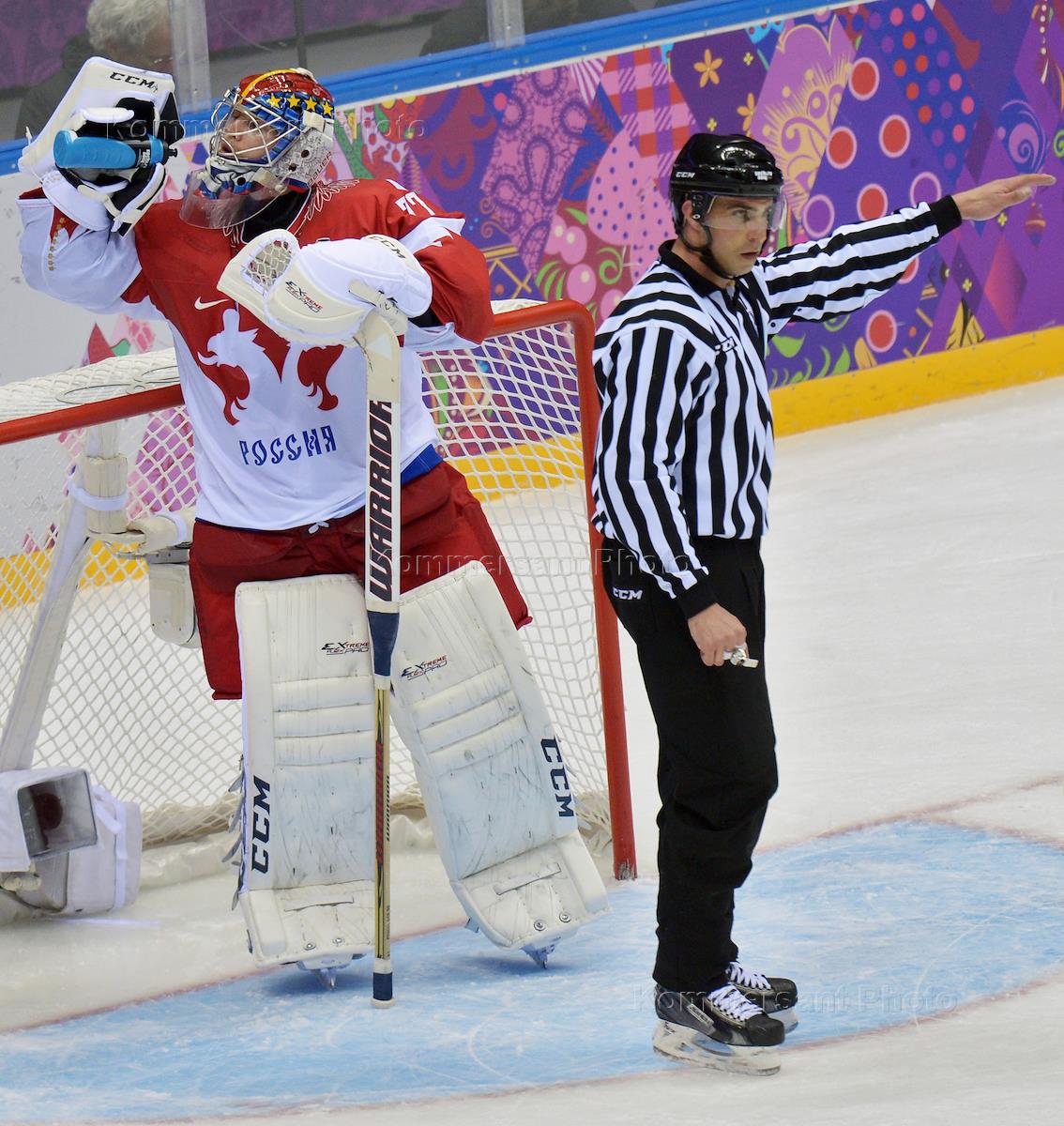 Сергей Бобровский Сочи 2014