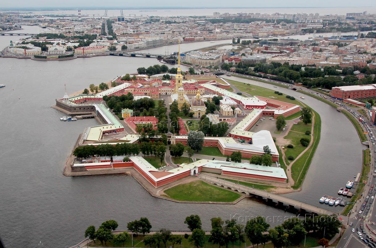 Заячий остров в санкт петербурге фото Виды города Санкт-Петербург с вертолета - Коммерсантъ Фото