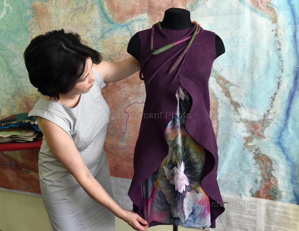 Валяние Шерсти Платье фото 18