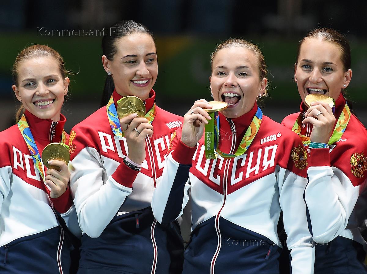 Сборная России по фехтованию женщины сабля