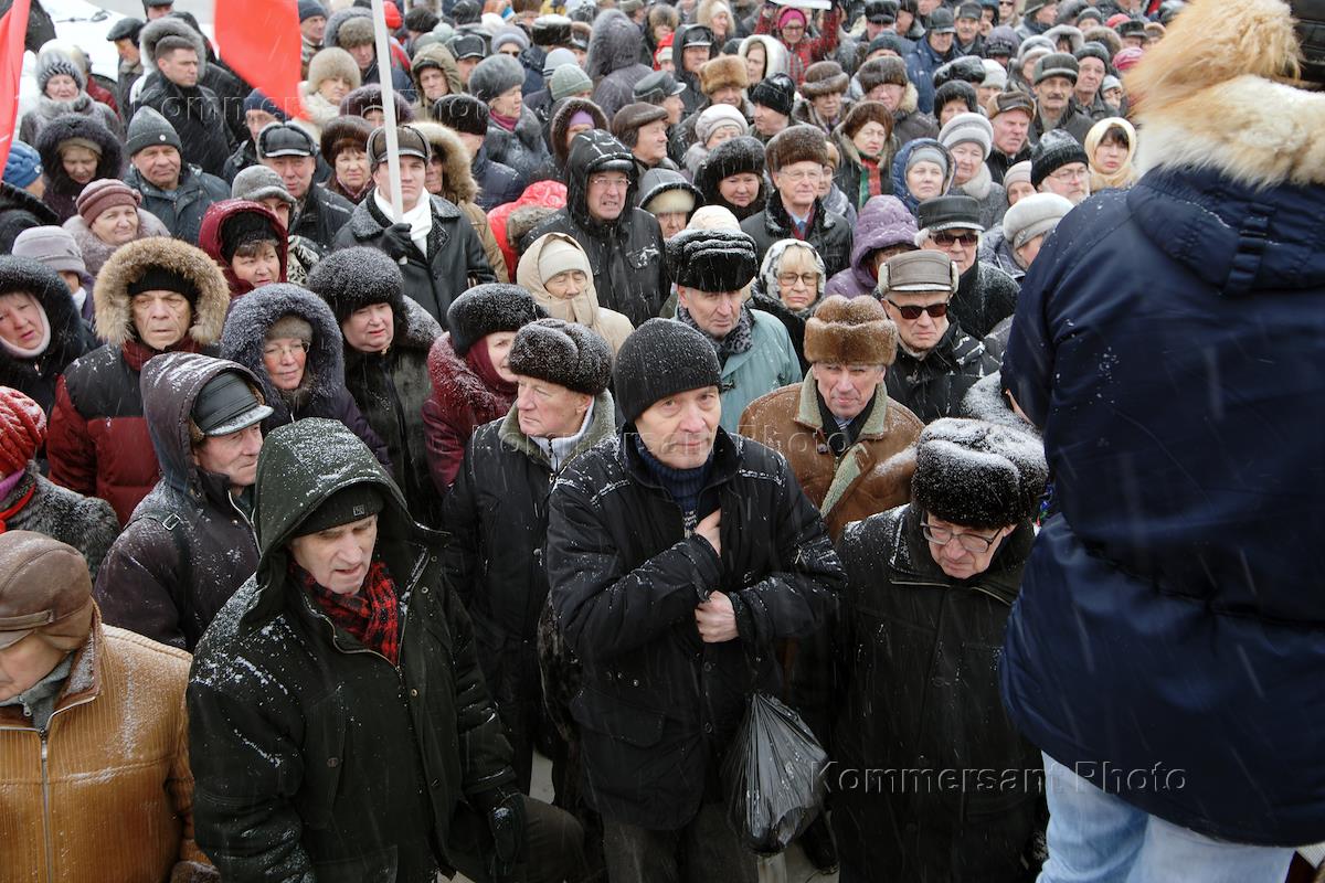 Отмена льгот. Молодежь Самара митинг.